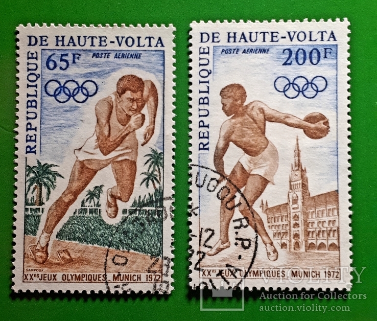 1972 Верхняя-Вольта Спорт Олимпийские игры