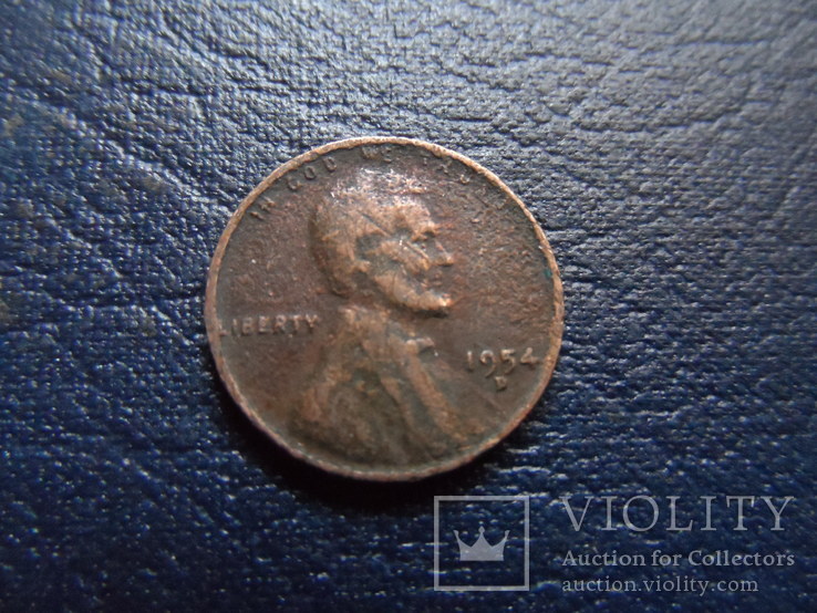 1 цент 1954 Р США    (Г.17.26)~
