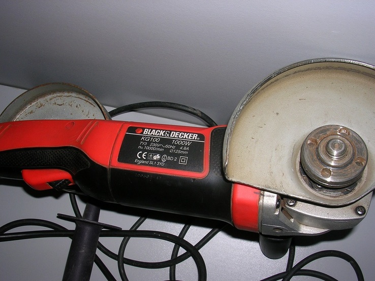  болгарка black&amp;decker 125 и Sparky 125, фото №4