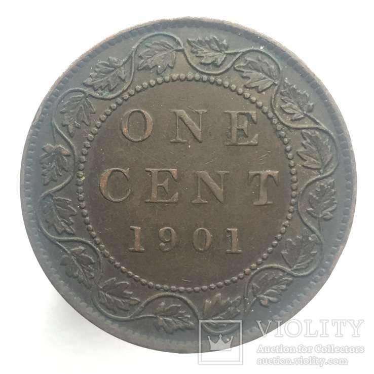 Канада 1 цент 1901 г.