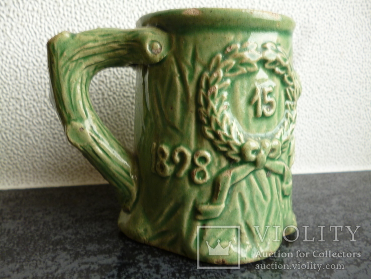 Чашка 1898 1913 Пожарный 15 лет Б З П О, фото №5