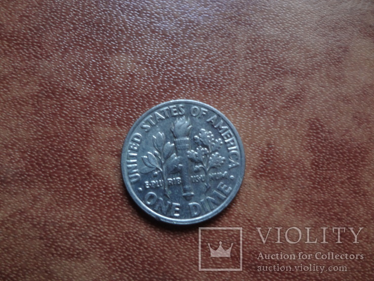 10 центов 1996 Р США     (М.3.33)~, фото №2
