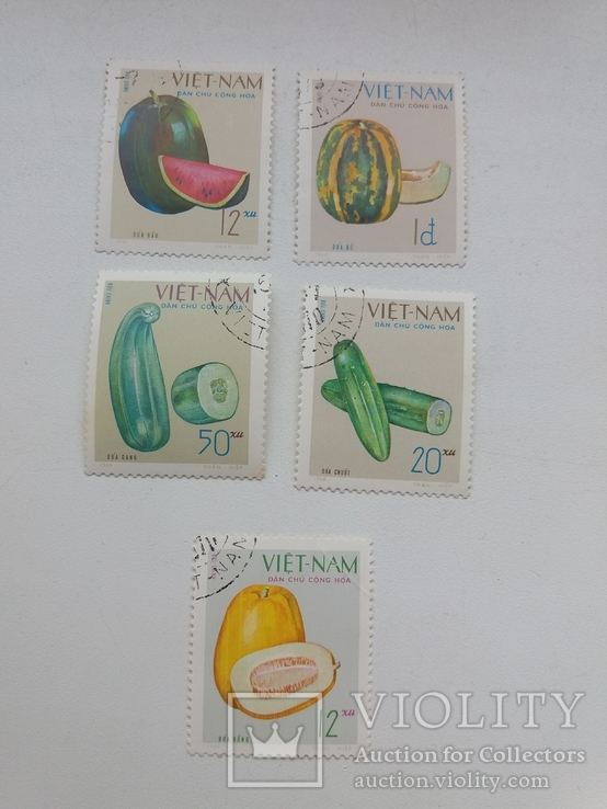Набір з 5 марок Ветнам