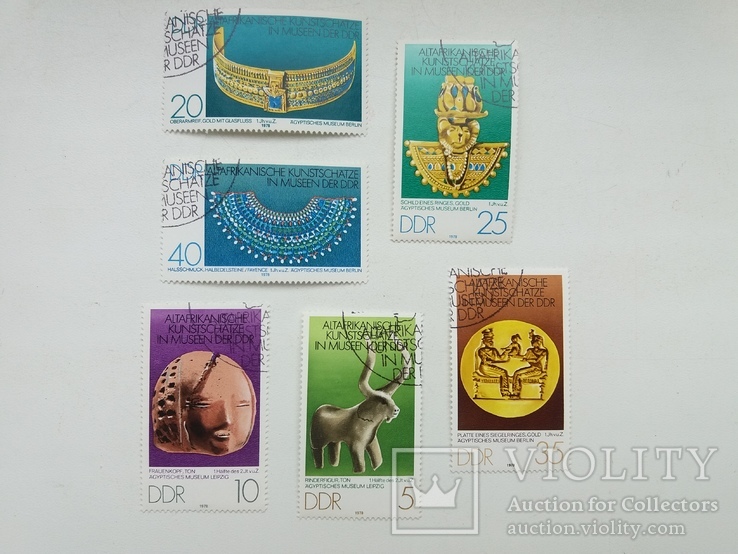 Набір з 6 марок
