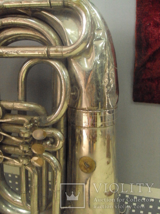 Музыкальный инструмент труба большая, фото №5