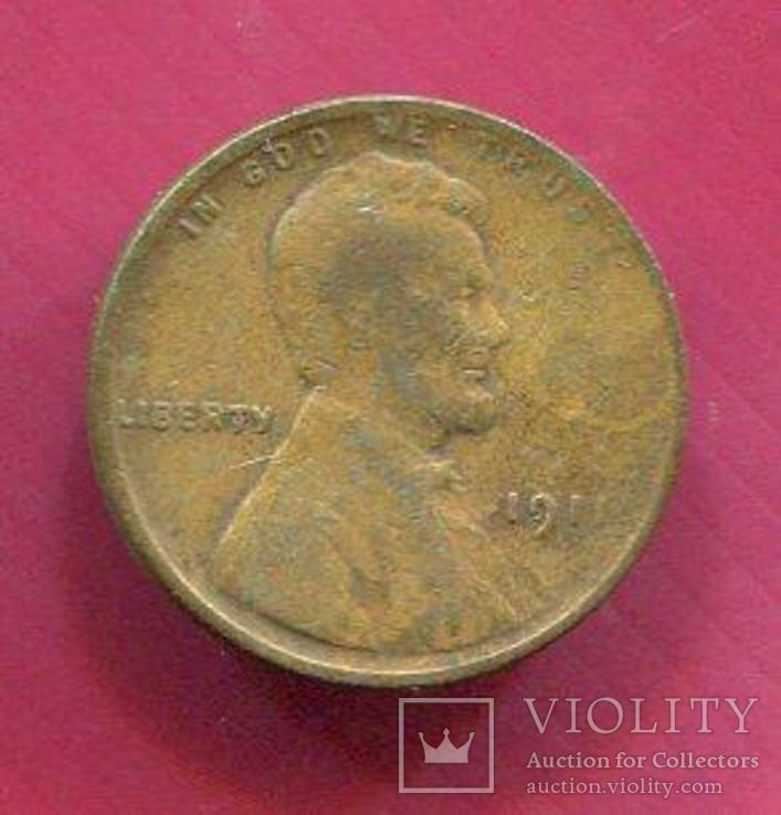 США 1 цент 1911, фото №2