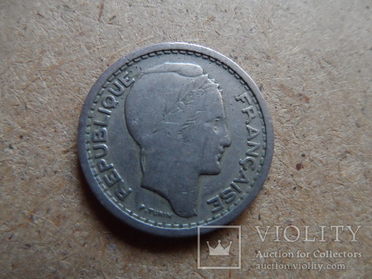 20 франков 1949 Алжир    (9.7.10)~, фото №3