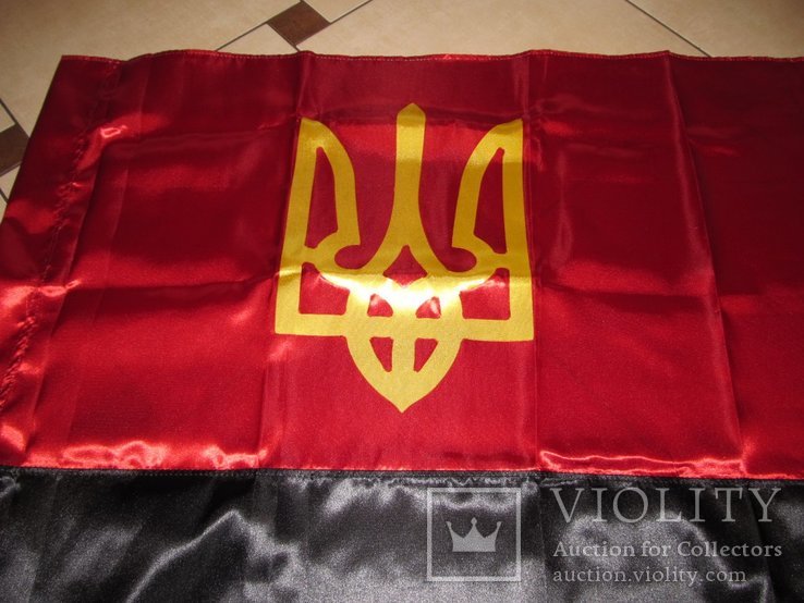 Флаг Прапор УПА Новый 130х90. Украина Тризуб, фото №5