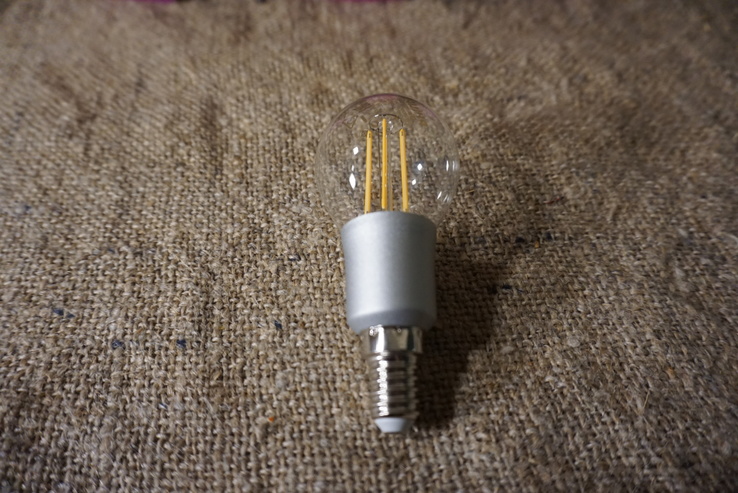 Светодиодная диммируемая лампочка  Philips Dimmable LED 4.5W 3 шт, фото №8