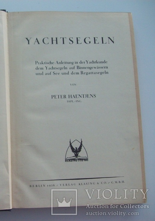 1926 r. Jacht żaglówka (podręcznik), numer zdjęcia 4