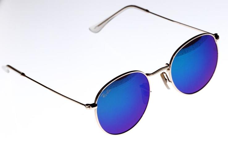 Солнцезащитные очки Ray Ban 6002. Синие, фото №3
