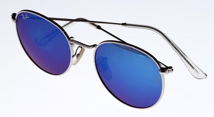 Солнцезащитные очки Ray Ban 6002. Синие, фото №6