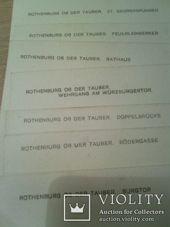 Rothenburg ob der tauber, набор 13 сюжетов, фото №12