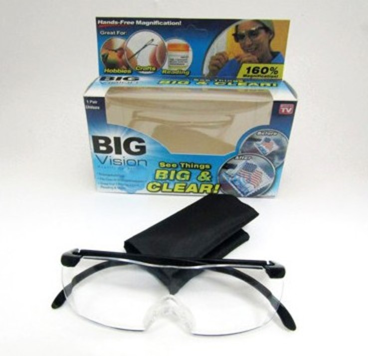 Увеличительные очки-лупа BIG VISION 160%, фото №2