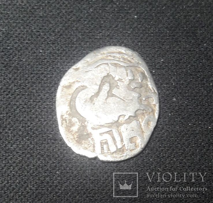 Рязанский надчекан на ордынской монете. Малая тамга, фото №9