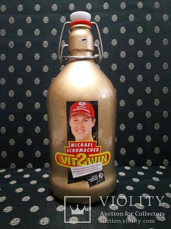 Пивная бутылка Michael Schumacher. Vit 2 Win, фото №2