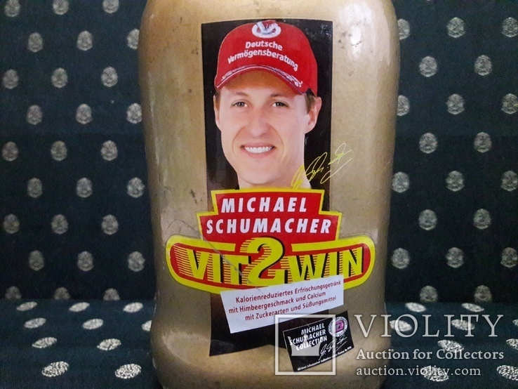 Пивная бутылка Michael Schumacher. Vit 2 Win, фото №3