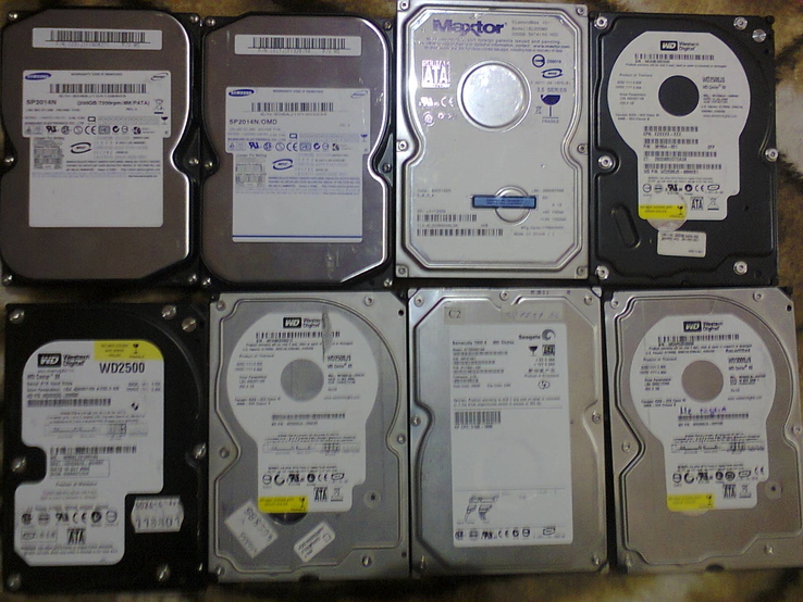Вінчестер (HDD, жорсткий диск) 200-300Gb SATA IDE, фото №2