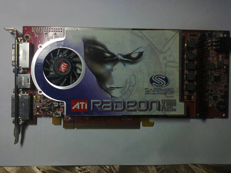 Відеокарта PCI Radeon X1800XL PCIE 256M (неробоча), photo number 2