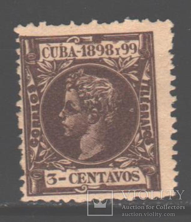 Исп. колонии. Пуэрто-Рико. 1898. Альфонсо XIII, 3 с.