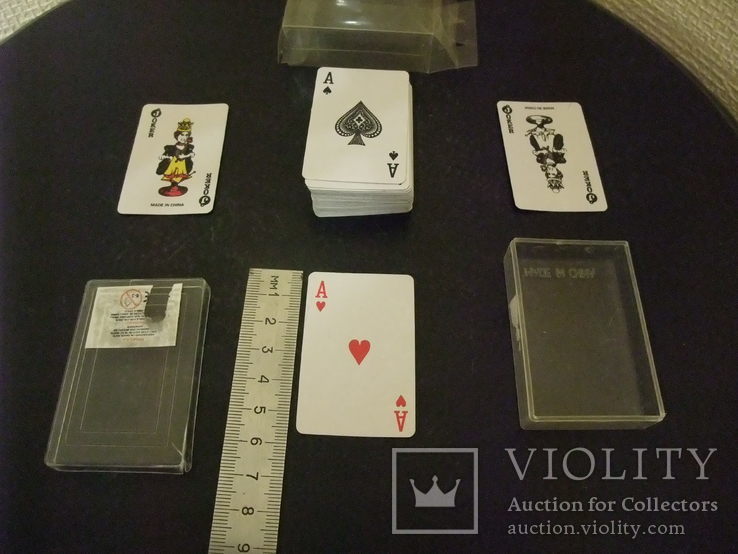 Колода мини карт - 52 листа + 2 Джокера ., фото №9