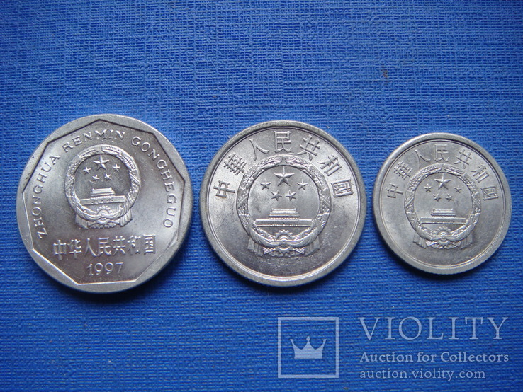 Монеты Китая, 1 цзяо, 1-2 фынь