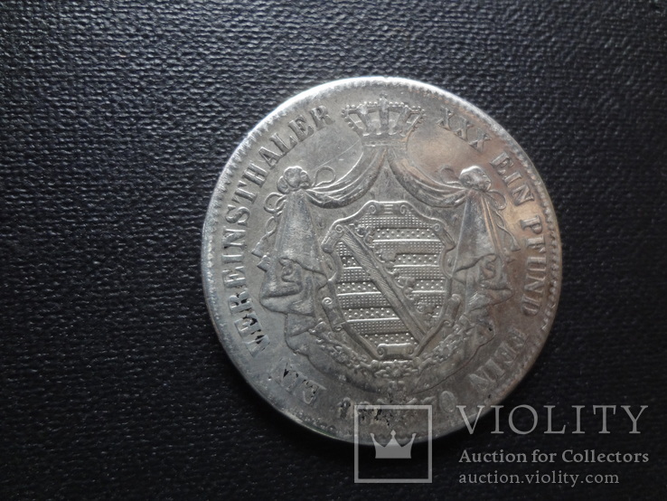 1 талер 1870 Саксен-Кобург Гота серебро   (О.5.7)~, фото №7