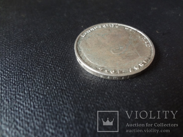 2 марки 1939 Германия серебро    (О.4.11)~, фото №6
