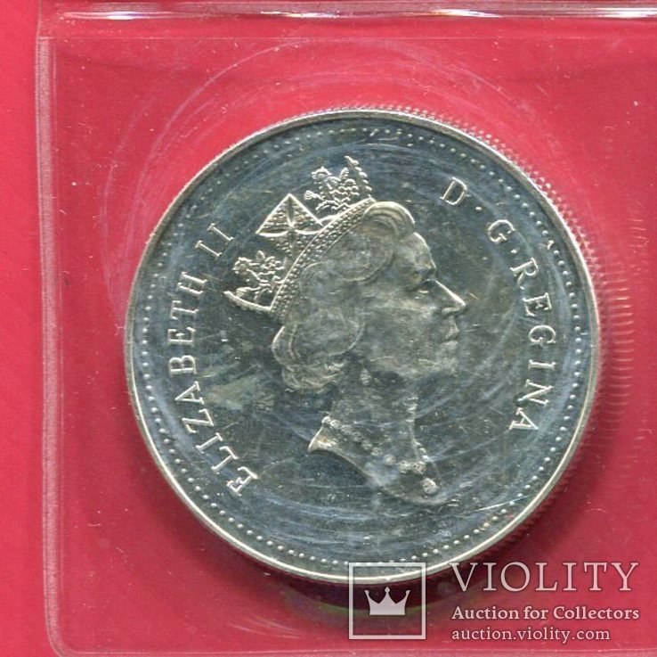 Канада 1 доллар 1990 aUNC Индейцы,Келси, фото №3