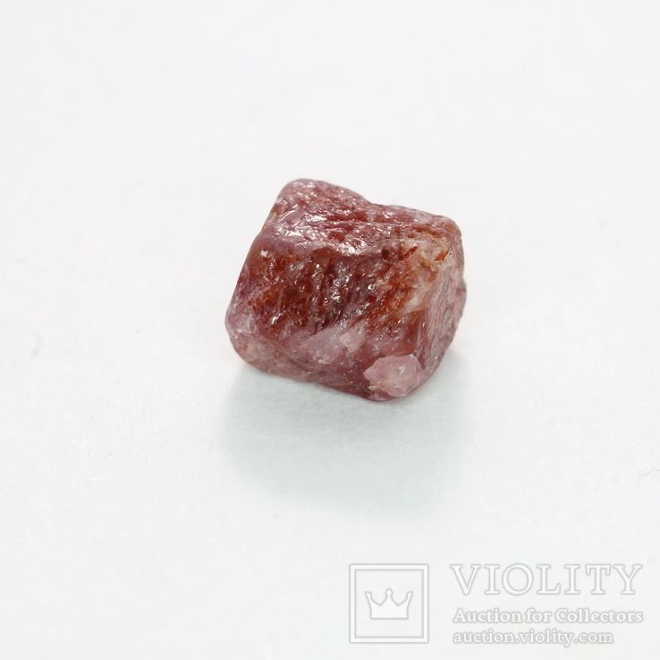 Крупный кристалл рубина не облагорожен 8.84ст 9х8.5х7мм Мадагаскар, фото №4