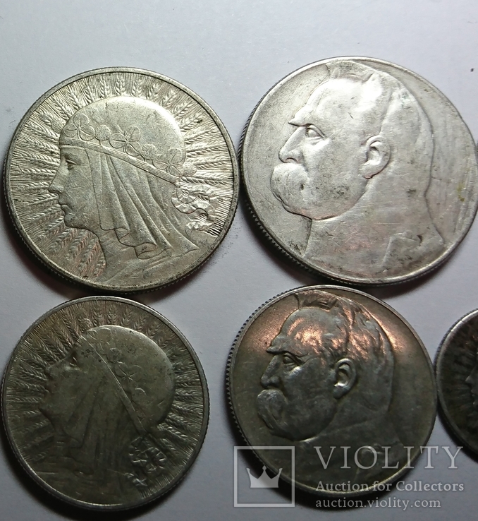 7 монет Польша, фото №3