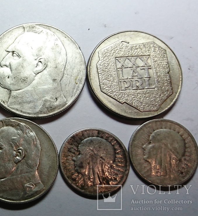 7 монет Польша, фото №4