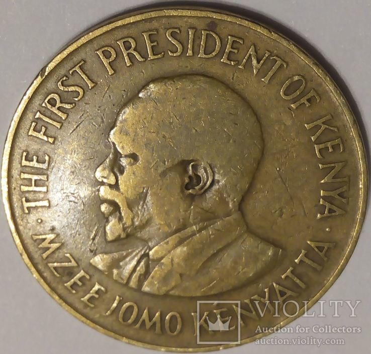 Кения 10 центов 1970
