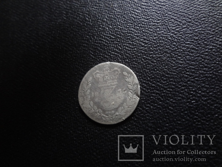 3 пенса 1878 Великобритания   серебро  (С.1.18)~, фото №5