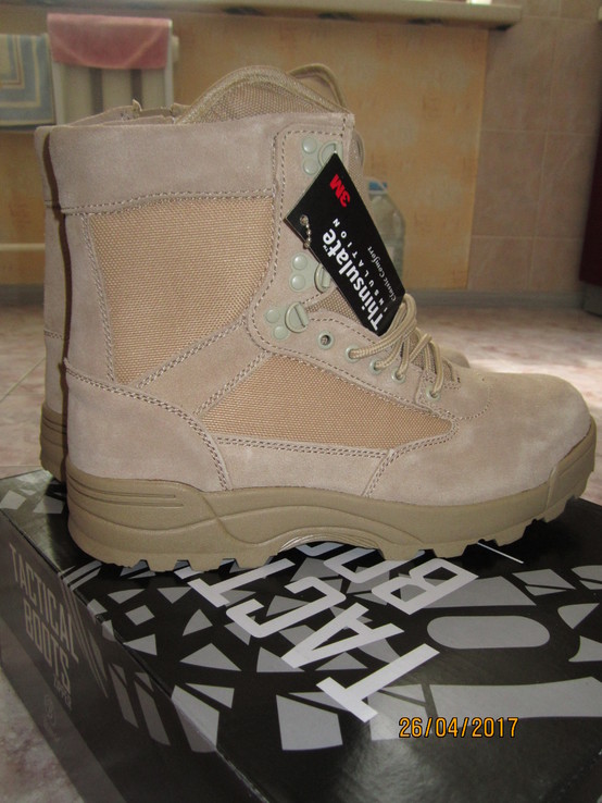 Тактичиские ботинки Tactical Boot Zipper Thinsulate 39р.(Немецкие, новые)