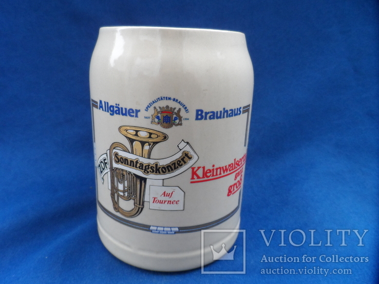 Коллекционная  пивная кружка  0,5 L Керамика Германия