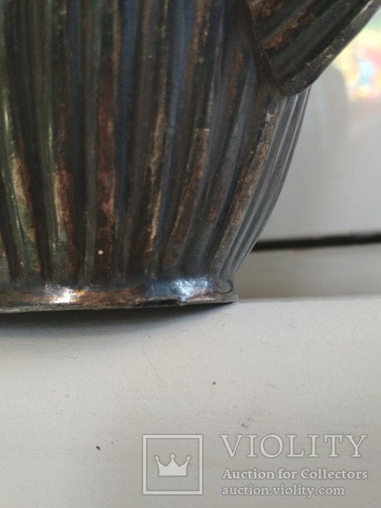 Чайник кофейник коллекционный Англия металл клейма, фото №9