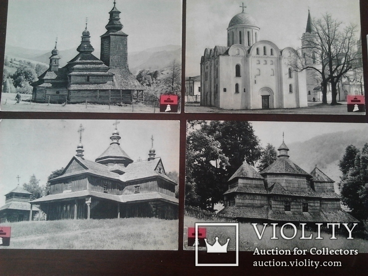 5 шт. открыток с фото Церковь (монастырей), 1966 г., фото №3