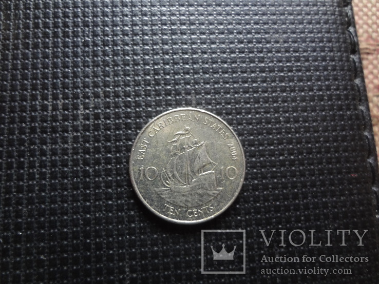 10 центов 2004 Карибы  (С.2.21)~, фото №2