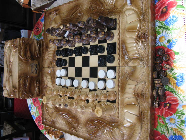 Шахматы,шашки,нарды с ларцом.Феникс, фото №7