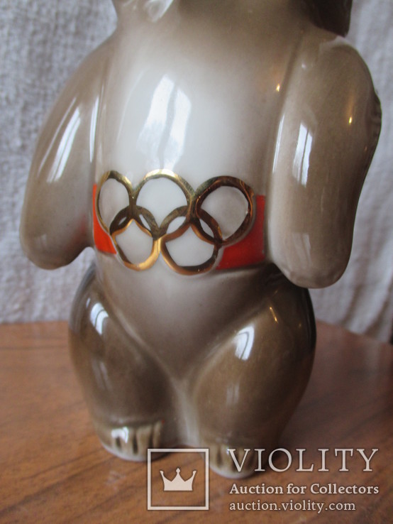 Олимпийский медведь клеймо (20,5см), фото №3