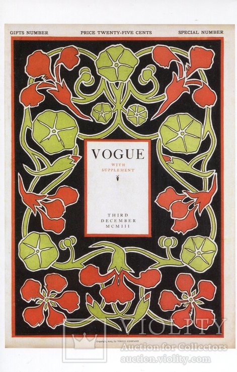 Открытки Vogue covers винтаж ретро Вог журналы, фото №5