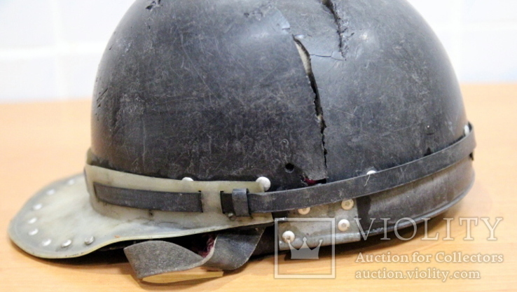 Подшлемник из кожи на мотошлем времен СССР(шлем-в подарок), фото №4