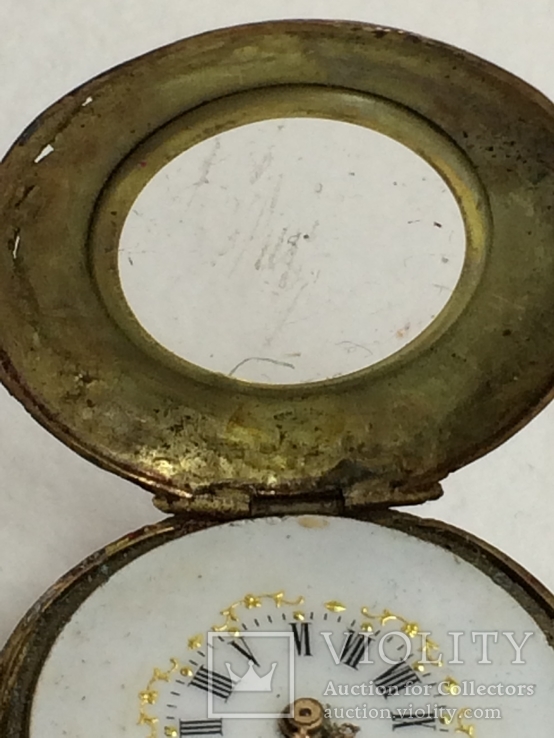 Часы золото 56 наручные ( переделка ) женские старинные, фото №12