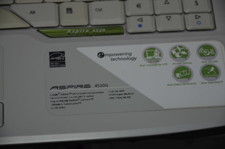 Ноутбук Acer Aspire 4520G, фото №6