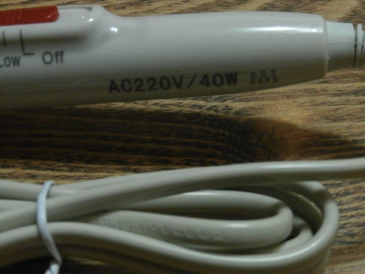 Паяльник JAC Tool 903 с регулятором температуры 40W нихромовый нагреватель, фото №4