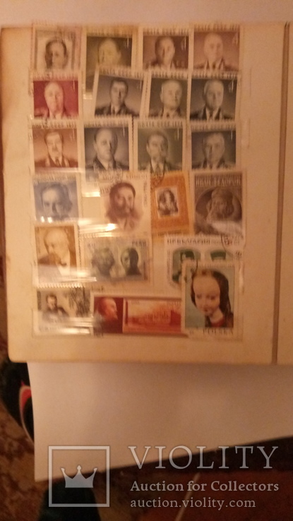 Колекція марок СРСР,Куби,Болгарії,Молдови,Польщі. Є гашені,є не гашені. Близько  320 штук, фото №12