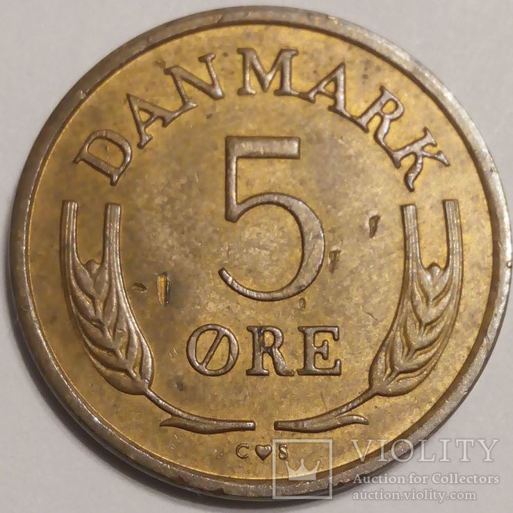 Дания 5 оре 1966