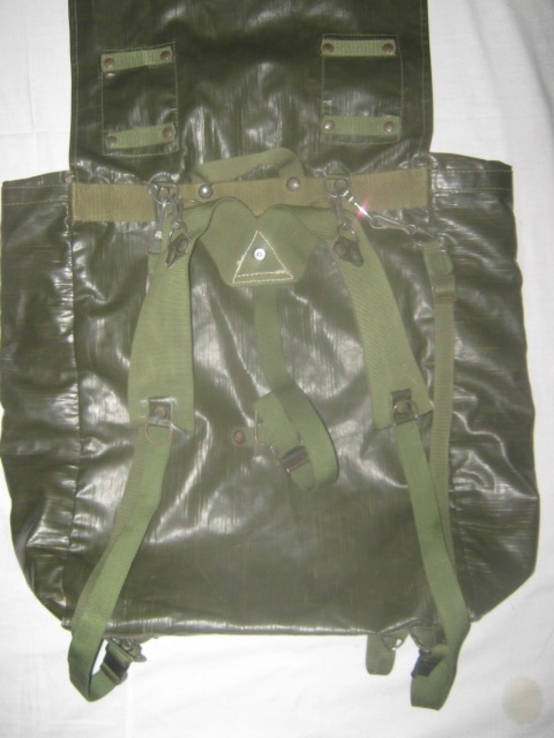 Оригинальный полевой рюкзак-сумка Чехия. Военный рюкзак армии Чехии М85. №11, фото №2