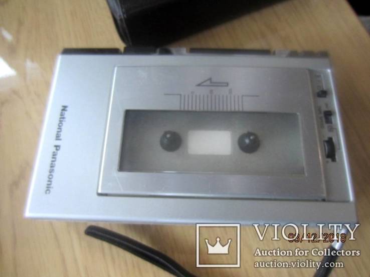 Плеер кассетный диктофон Panasonic RQ-337 винтаж, фото №6